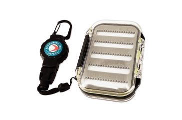 Image of Boomerang Tool Fly Box, w/Carabiner, Black, Small, 0TBP-0091