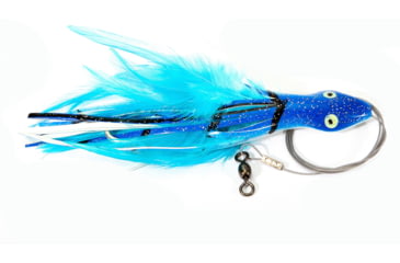 Image of Boone Bait Dolphin Rig Trolling Lure, 2oz, 6-1/2in, Blue Mackeral, 9292
