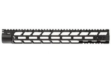 Image of Bootleg Inc MLok Handguard, 15 in, 6061 Aluminum, AR 15 w/KMR Mounting Hardware, Black, BP-HG15-M1