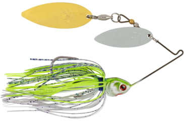 Image of Booyah Covert Finesse Spinnerbait, Double Willow Blade, 1/2oz, 4in, Jc Special, BYCVF12NGW726