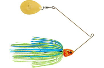 Image of Booyah J.C. Covert Spinnerbait, 3/8oz, G Col Blue Chart/Org Hd, BYCVS38GC725O