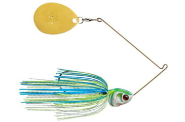 Image of Booyah J.C. Covert Spinnerbait, 3/4oz, G Col Wt/Chart/Blue, BYCVS34GC730