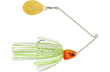 Image of Booyah J.C. Covert Spinnerbait, 1/2oz, G Col Wt Cht Slvsc/Org Hd, BYCVS12GC729O