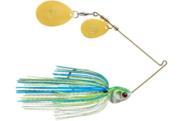 Image of Booyah J.C. Covert Spinnerbait, 1/2oz, G/G Col Wt/Chart/Blue, BYCVS12GGC730