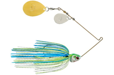 Image of Booyah J.C. Covert Spinnerbait, 3/8oz, N/G Col Wt/Chart/Blue, BYCVS38NGC730