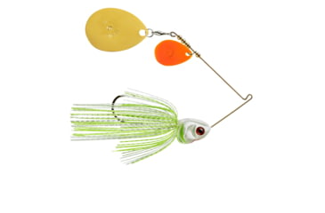 Image of Booyah J.C. Covert Spinnerbait, 1oz, Org/G Col Wt Cht Slvsc/PrCht, BYCVS1OGC729