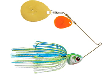 Image of Booyah J.C. Covert Spinnerbait, 3/4oz, Org/G Col Wt/Chart/Blue, BYCVS34OGC730