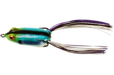 Image of Booyah Pad Crasher Soft Bait, 1/2oz, 2 1/2in, Aqua Frog, BYPC3908