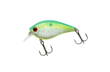 Image of Booyah XCS2 Squarebill Crankbait, 2 5/16in, 5/8oz, 2 Hooks 0-3 Crank Depth, Citrus Shad, BYXCS292