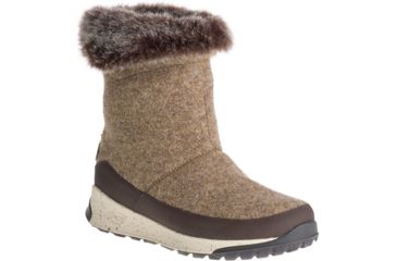 Image of Borealis Mid Wool Casual Boots - Womens, Mink, Medium