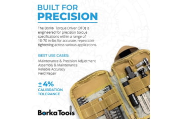 Image of Borka Tools Standard Configuation Adjustable Torque Driver Kit