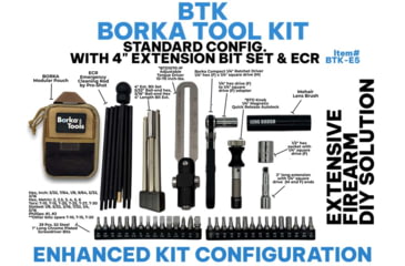 Image of Borka Tools Standard Configuation Adjustable Torque Driver Kit w/ Emergency Cleaning Rod Rod Set