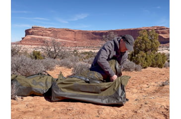 Image of Born Outdoor 95L Portage Duffel, Moss Green, BO-PD-95-MG