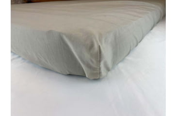 Image of Born Outdoor Mojave Cotton Sheet, Gray Morn, Large, BO-SC-GM-30