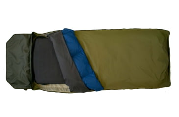 Image of Born Outdoor Sierra Quilt Down, Blue, Large, BO-QD-BL-30