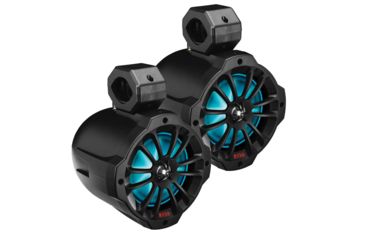 Image of Boss Audio 6.5&quot; Amplified Wake Tower Multi-Color Illuminated Speakers - Black 77204