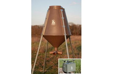 Image of Boss Buck 1200lb Feeders, 12V Auto System, 105in Square Legs BB-BF12.A