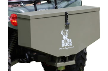 Image of Boss Buck 80 Seeder/Spreader w/4-prong TailgateAdapter and Reciever &amp; Push Button/Remove Set, BB-1.80