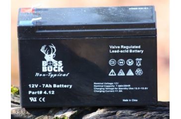 Image of Boss Buck Battery, Rechargable 12v, 7ah, Sealed Lead Acid BB-4.12
