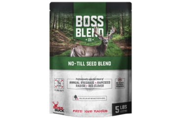 Image of Boss Buck Blend - NO-TILL Seed - 5lb bag - Covers 1/4 Acre / 11,000 sq. ft., BB-BLEND