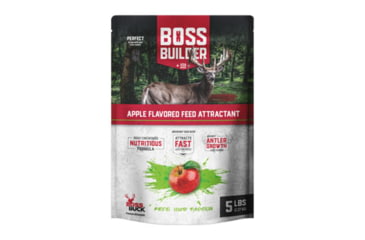 Image of Boss Buck Builder - Feed Attractant - 5 lbs - Apple Flavored - Protein based formula is nutrient dense and contains optimal levels of fats, BB-BLDR-5LB