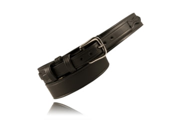 Image of Boston Leather 1 1/2 Ranger Belt, Black, 6512-2-28