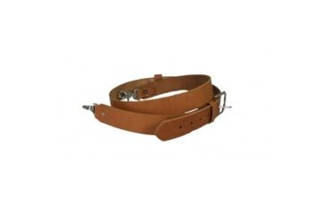 Image of 1.5" RADIO STRAP NO LINES BLACK LEATHER SIZE XL