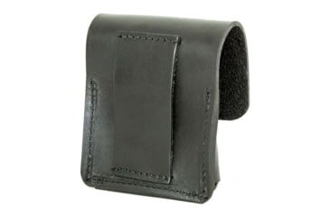 Image of Boston Leather 4 Mg Plain Double Narcan Nasal Spray Holder With Loop Back - 4286-1