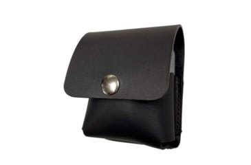 Image of Boston Leather 4 Mg Plain Double Narcan Nasal Spray Holder With Loop Back - 4286-1