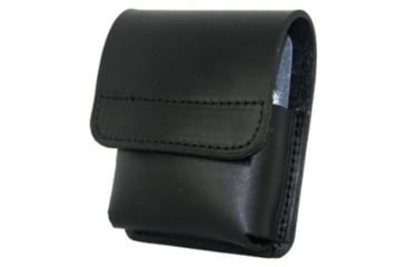 Image of Boston Leather Narcan Holders, 4mg, Hook &amp; Hoop, Plain, Black, 4285V-1