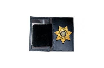 Image of Boston Leather Badge Case With Oversizedi.d. Re - 110-CPD