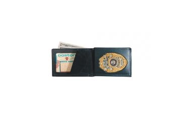 Image of Boston Leather Billfold Badge Case Brown - 250-S-5013 CORD