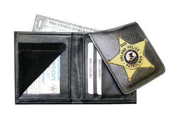 Image of Boston Leather Book Style Wallet With Flipout Ba - 575-S-5014