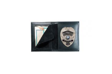 Image of Boston Leather Bookstyle Badge Case# - 100-4165