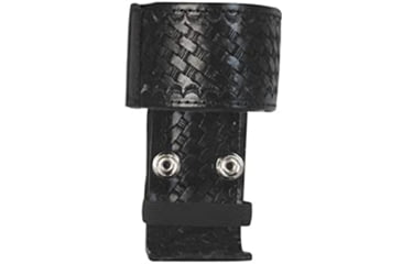 Image of Boston Leather Deluxe Adjustable Radio Holder 5, Basket Weave - 5487E-3-GLD