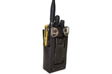 Image of Boston Leather Firefighters Radio Holder - 5720RC-1