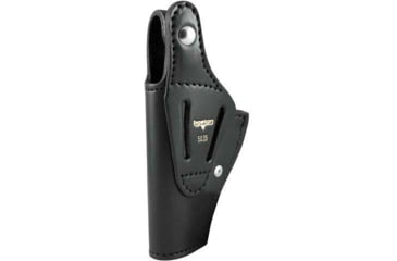 Image of Boston Leather Full Grain Leather Holster, Sig Sauer, Beretta 92 F, Clarino Black w/Black Snaps, Right, 5035-2-BLK