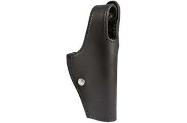 Image of Boston Leather Full Grain Leather Holster, Sig Sauer, Beretta 92 F, Clarino Black w/Black Snaps, Right, 5035-2-BLK
