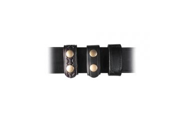 Image of Boston Leather Keeper With Hidden Key 1in Pl - 5492K-1-BLK