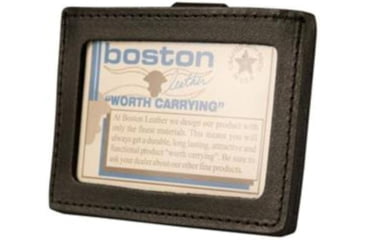 Image of Boston Leather Plastic Id Window Insert For Badge Cases - 9050-1