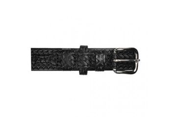 Image of Boston Leather Ranger Belt, Black - 6512-2-28-GLD