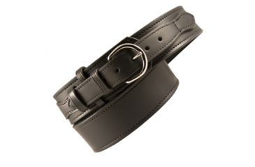 Image of Boston Leather Riverside Duty Belt, 2.25in, Black, 6570-3-58-GLD
