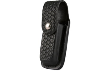 Image of Boston Leather Single Mag Holder For .45, Basket Weave - 5603-3