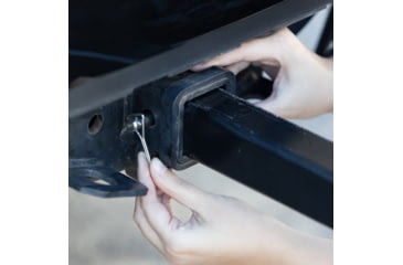 Image of Bote MULE Cart 2 in Car Tube Hitch Mount, Black, MBC-CT-B