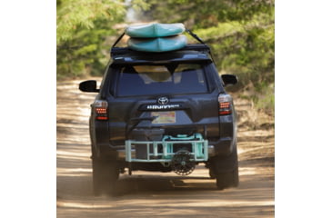 Image of Bote MULE Cart 2 in Car Tube Hitch Mount, Black, MBC-CT-B