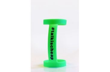 Image of Bottle Band Talk is Cheap -Green/ Black