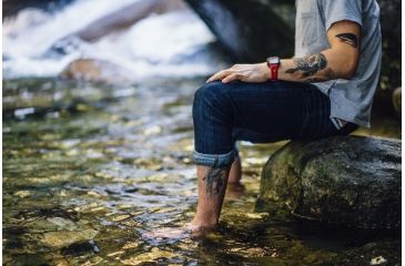 Image of Boulder Denim Men's Slim Fit, Rinse Indigo, 36, BD2MSLIM36