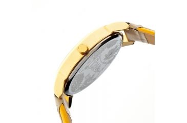 Image of Boum Bm2203 Contraire Ladies Watch, Silver, Yellow Leather BOUBM2203