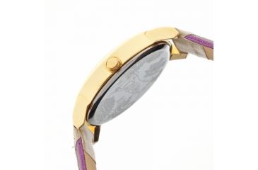 Image of Boum Bm2206 Contraire Ladies Watch, Silver, Fushia Leather BOUBM2206
