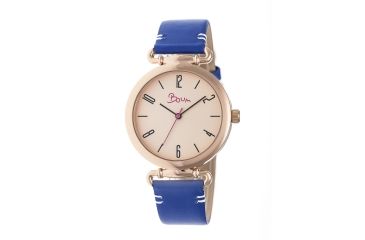 Image of Boum Lumiere Watch - Women's, Blue Leather Band, 38mm, BOUBM4306